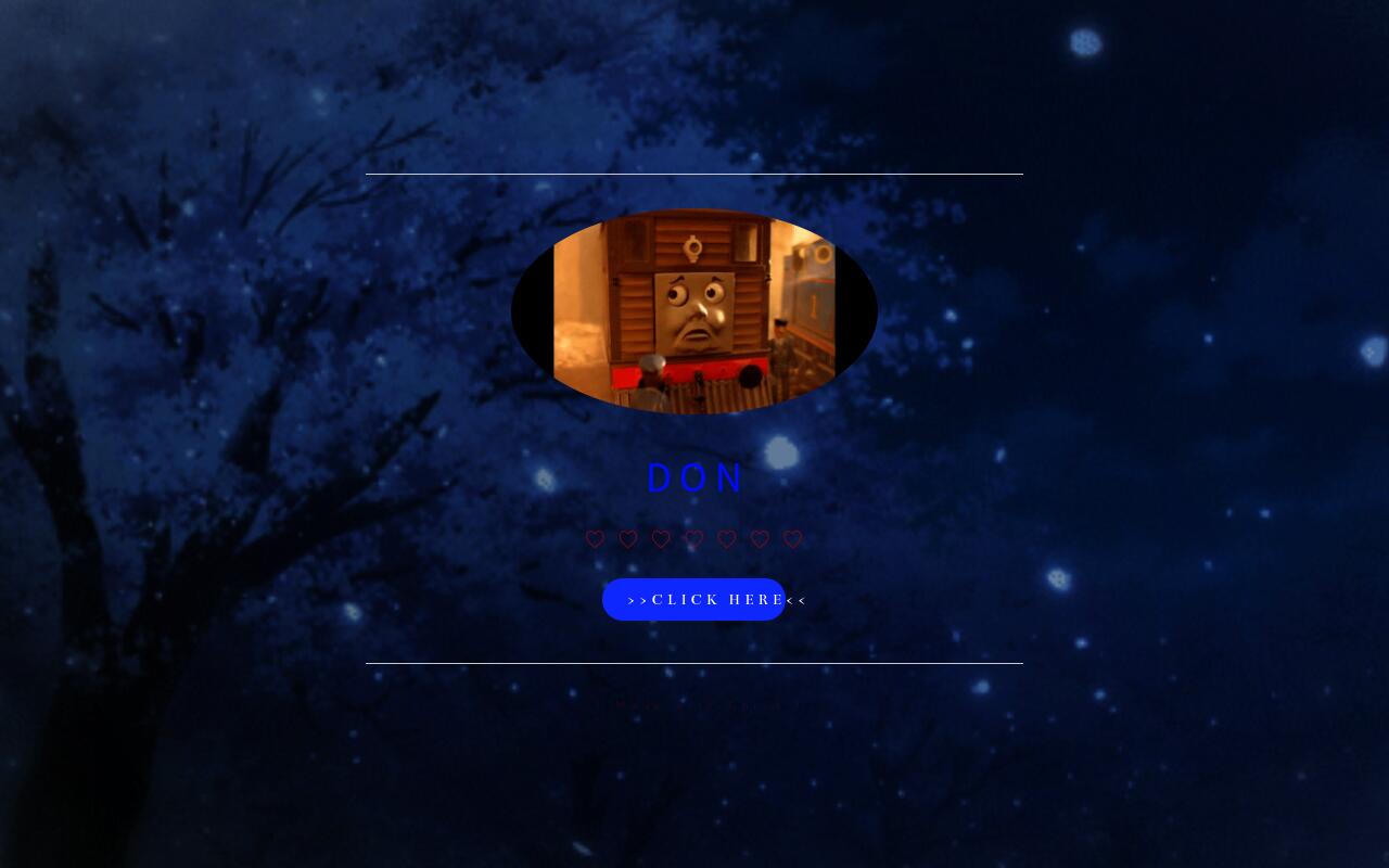 Carrd profile picture for @don